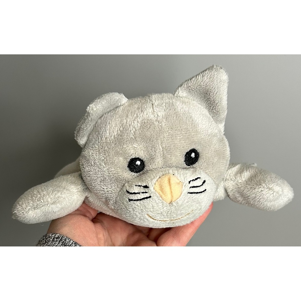 Melissa & Doug plush grey cat kitten kitty soft‎